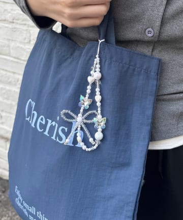 Lattice(ラティス) ビーズリボンチャーム