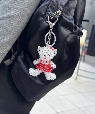 Lattice(ラティス) ビーズクマチャーム