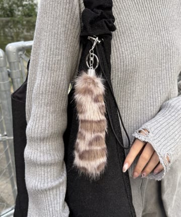 Lattice(ラティス) レオパードテールチャーム