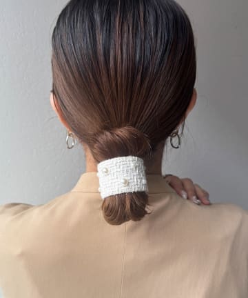 Lattice(ラティス) ツイードロールカフ