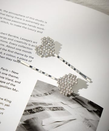 ハートヘアピンセット(2P)