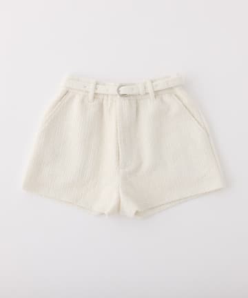 one after another NICE CLAUP(ワンアフターアナザー ナイスクラップ) ベルト付きショートパンツ