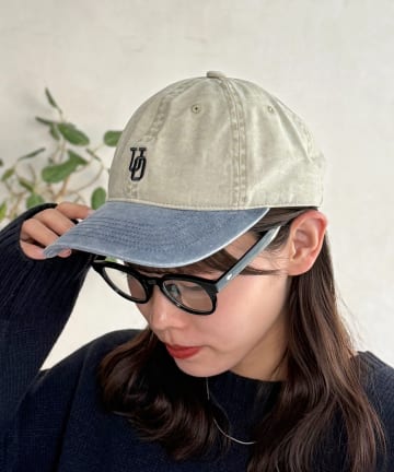 CPCM(シーピーシーエム) 【UNIVERSAL OVERALL】ピグメントロゴキャップ