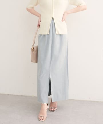 NICE CLAUP / OLIVE des OLIVE OUTLET(ナイスクラップ  / オリーブ デ オリーブ アウトレット) 【natural couture】マルチウェイカットスウェードスカート