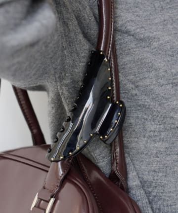 Kastane(カスタネ) 【fiw.】スタッズヘアバンスクリップ