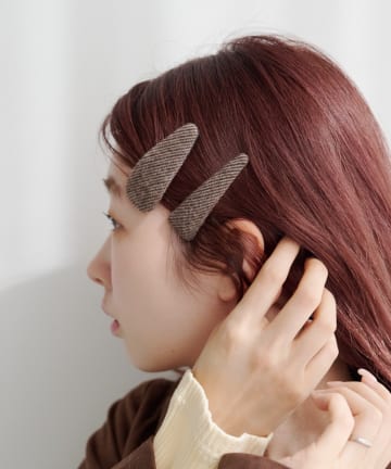 Kastane(カスタネ) 【fiw.】ツイードピンSET