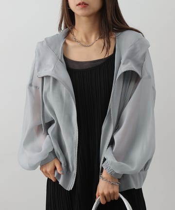 COLONY 2139(コロニー トゥーワンスリーナイン) 【リバイバル】シアーエステルボイルフード付きマンパ