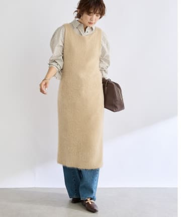 OUTLET(アウトレット) 【RIVE DROITE】2wayフェザーワンピース