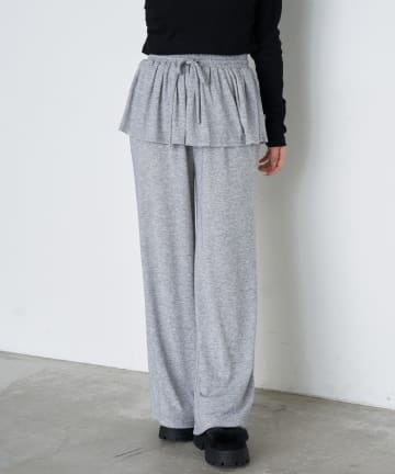 OUTLET(アウトレット) 【Ray Cassin】カットレイヤードパンツ