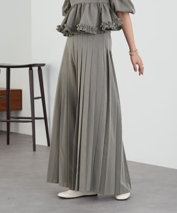 OUTLET(アウトレット) 【Ciaopanic】プリーツワイドパンツ