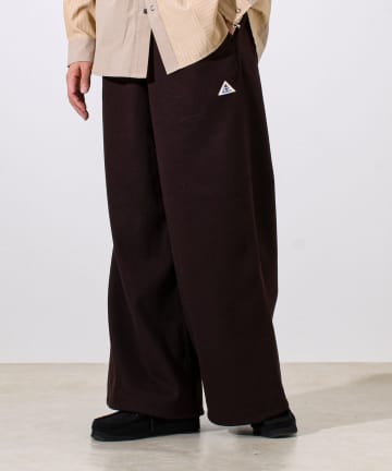 FREDY & GLOSTER(フレディ アンド グロスター) 【GEVACO/ゲバコ】ウールライクイージーパンツ