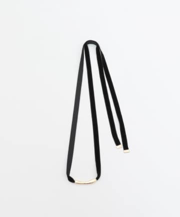 NOLLEY'S(ノーリーズ) ベロアリボンネックレス