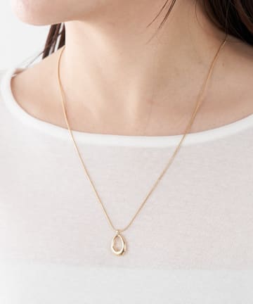 COLLAGE GALLARDAGALANTE(コラージュ ガリャルダガランテ) 【PAPILLONNER/パピヨネ】オーバルスライド2WAYネックレス