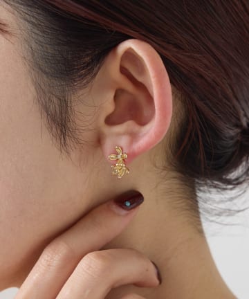 COLLAGE GALLARDAGALANTE(コラージュ ガリャルダガランテ) 【PAPILLONNER/パピヨネ】フラワーピアス