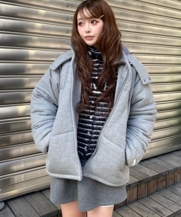 RAY CASSIN(レイカズン) カットロゴダウン