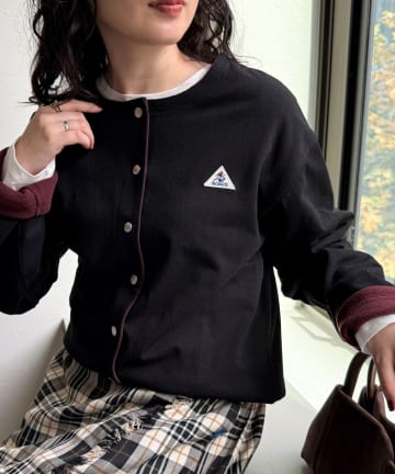 FREDY & GLOSTER(フレディ アンド グロスター) 【GEVACO】裏フリースカーディガン