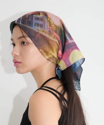 Omekashi(オメカシ) 【LY】 Postcard scarf