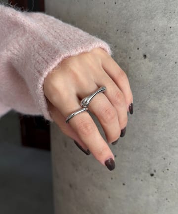 〈GOLDY/ゴールディ〉2SETトライアングルリング