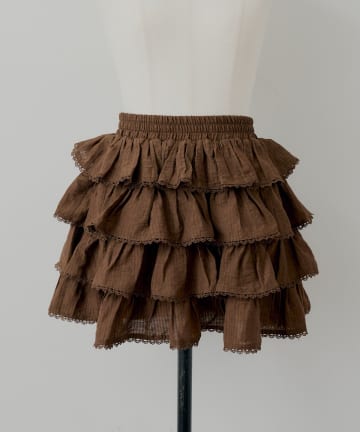 Chico(チコ) フリルティアードミニスカート