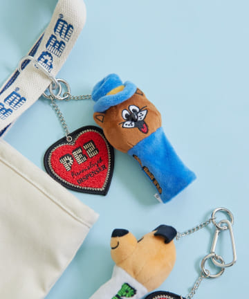 【PEZ(ペッツ)×ear】ディスペンサー型ぬいぐるみチャーム