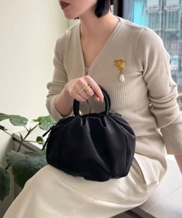 ear PAPILLONNER(イア パピヨネ) 《インフルエンサーuchida企画カラーあり》うめトートバッグS