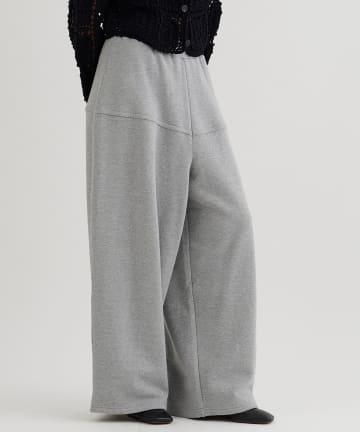 Whim Gazette(ウィム ガゼット) 裏毛バレルパンツ