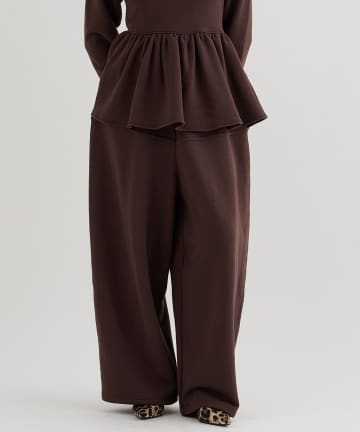 裏毛バレルパンツ