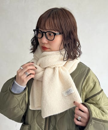 CPCM(シーピーシーエム) リブニットマフラー