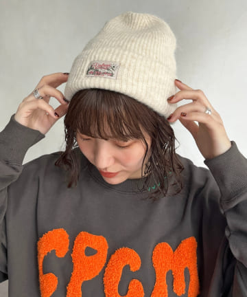 CPCM(シーピーシーエム) MIX糸ニット帽