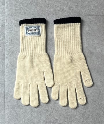 CPCM(シーピーシーエム) 配色ライン手袋