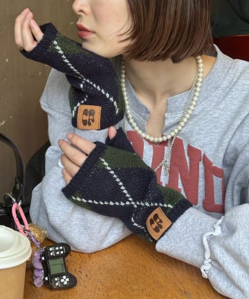 CIAOPANIC(チャオパニック) アソート柄デミグラブ