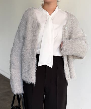 Chez toi(シェトワ) ボウタイブラウス