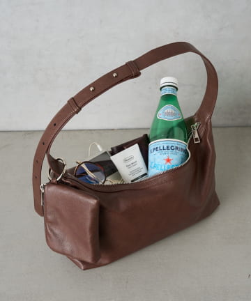 BIRTHDAY BAR(バースデイバー) フェイクレザーワンショルダーミニバッグ　エコバッグ付き