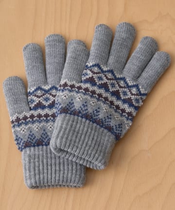 Remind me and forever(リマインドミーアンドフォーエバー) ジャガード柄手袋