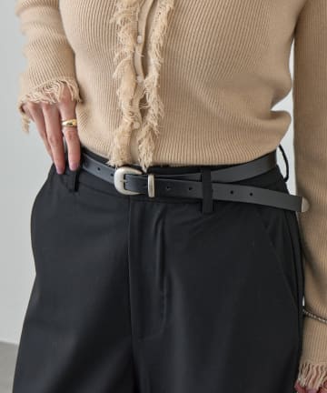 SHENERY(シーナリー) シルバーバックルベルト