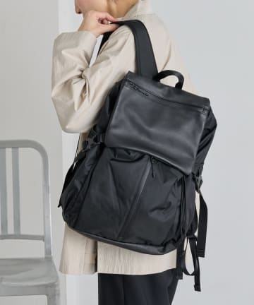 ear PAPILLONNER(イア パピヨネ) 【ouchi監修】レザーコンビライトリュック