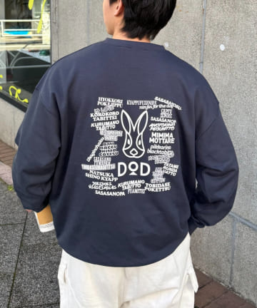 CIAOPANIC TYPY(チャオパニックティピー) 【DOD】ウサギトノキロクスウェット