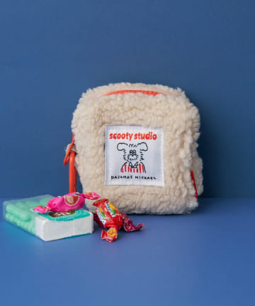 【scootystudio】スクエアポーチ