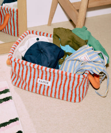 BIRTHDAY BAR(バースデイバー) 【SAHIR サヒール】Fabric basket　L