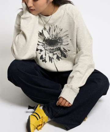 OUTLET(アウトレット) 【WHO'S WHO gallery】Soucreamガーベラスウェット