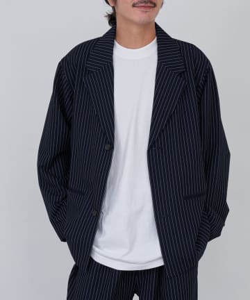 OUTLET(アウトレット) 【Kastane】BM ストライプシングルジャケット