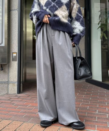 FREDY & GLOSTER(フレディ アンド グロスター) 3タックハートリベットパンツ