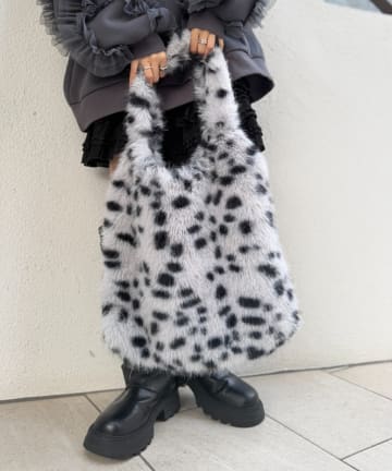 w closet(ダブルクローゼット) ダルメシアントートBAG