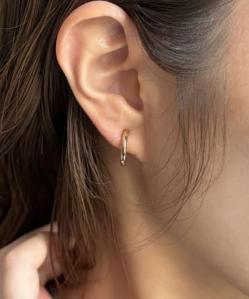 Lattice(ラティス) メタルフープイヤリング