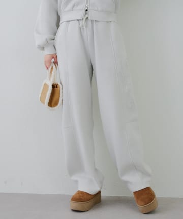 Remind me and forever(リマインドミーアンドフォーエバー) 【SETUP対応】キラキラロゴスウェットパンツ