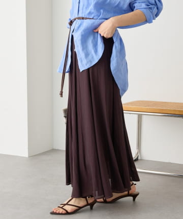 RIVE DROITE(リヴドロワ) 予約【軽やか素材】カッセンサーキュラースカート
