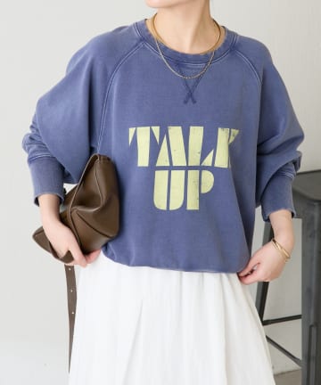 COLLAGE GALLARDAGALANTE(コラージュ ガリャルダガランテ) TALK UPスウエット