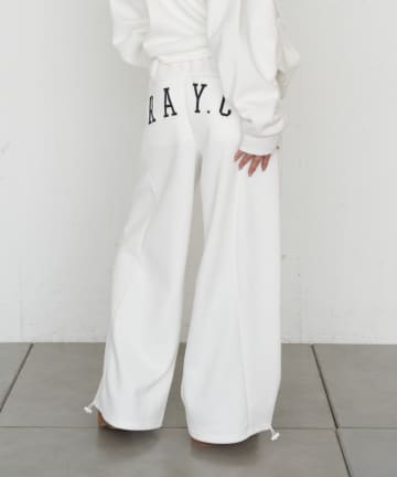 RAY CASSIN(レイカズン) バックロゴスウェットパンツ