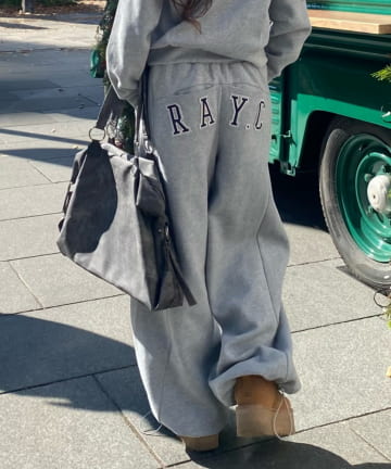 RAY CASSIN(レイカズン) バックロゴスウェットパンツ