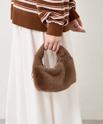 mystic(ミスティック) 2wayファーBAG